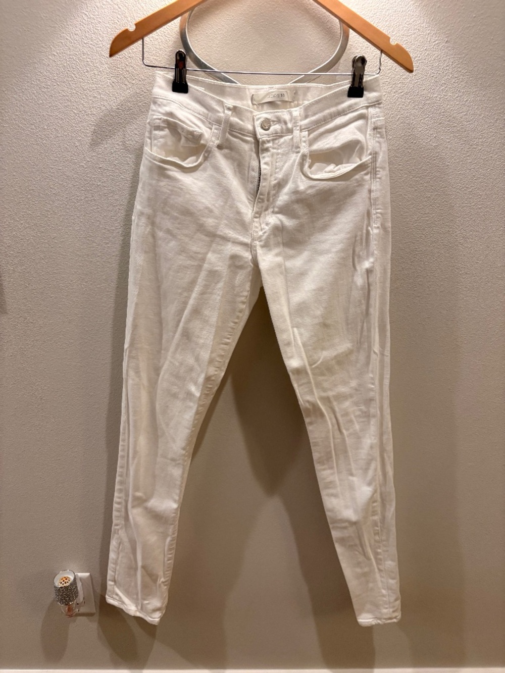 Joe’s White Skinny Jeans